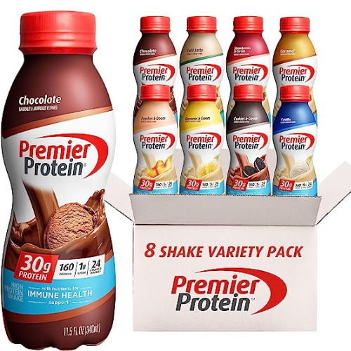 Premier Protein Shake, 8 Flavor Variety Pack