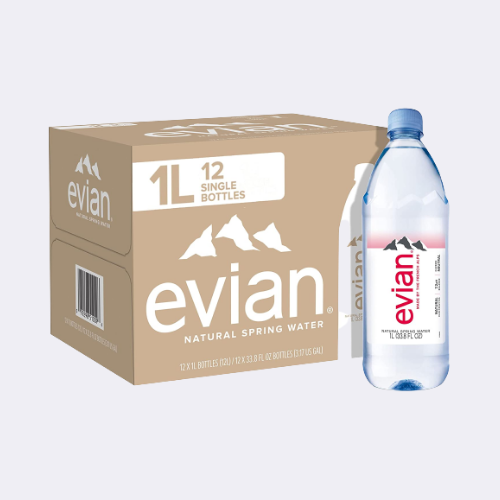 Evian Natural Spring Water